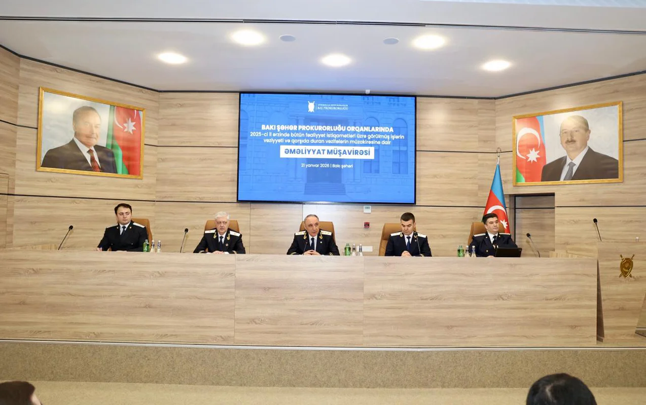 Kamran Əliyevin rəhbərliyi ilə Bakıda geniş əməliyyat müşavirəsi keçirilib