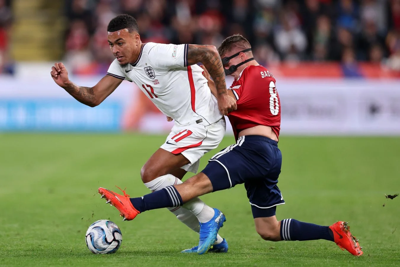 Czech Republic coach comments on 0-2 loss to England