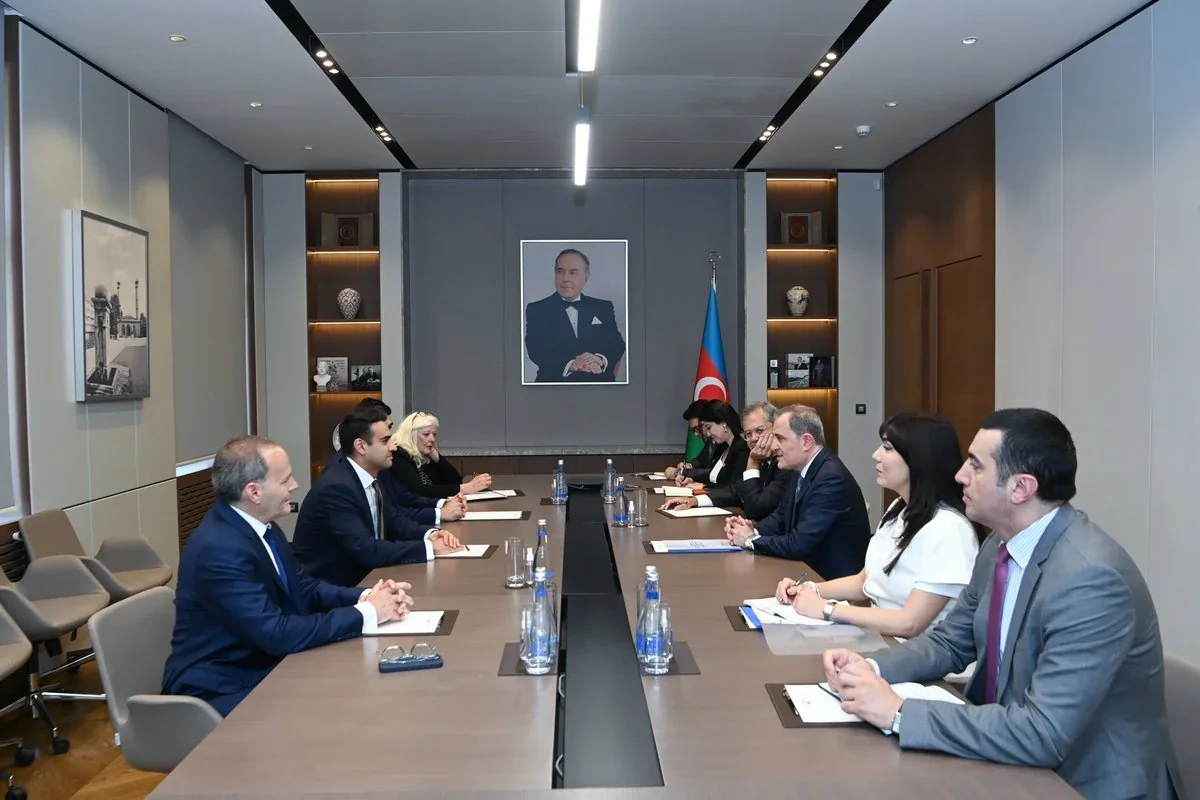 Foreign Minister Jeyhun Bayramov discusses TRIPP project with US Congressman