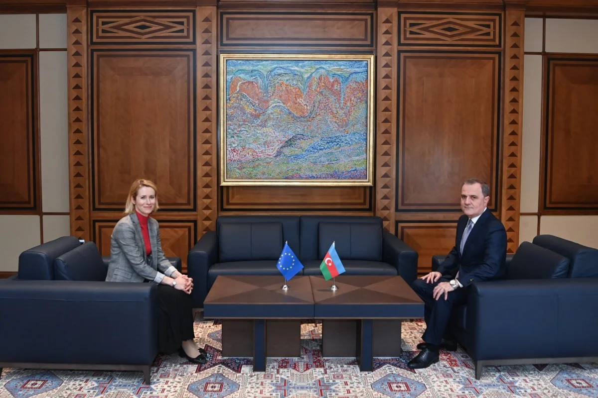 Ceyhun Bayramov Kaya Kallasla görüşüb