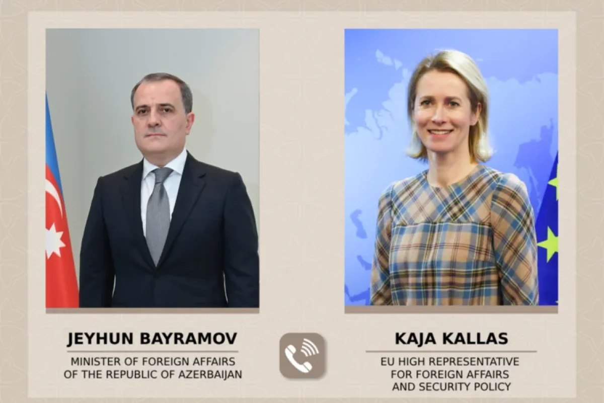 Ceyhun Bayramov Kaya Kallasla hərbi gərginliyi müzakirə etdi