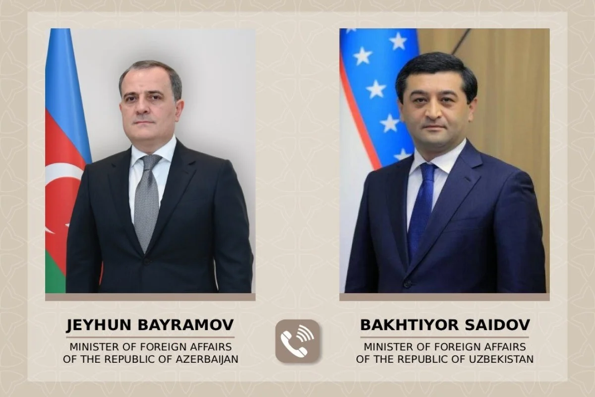 Ceyhun Bayramov Özbəkistanın XİN rəhbəri ilə danışdı
