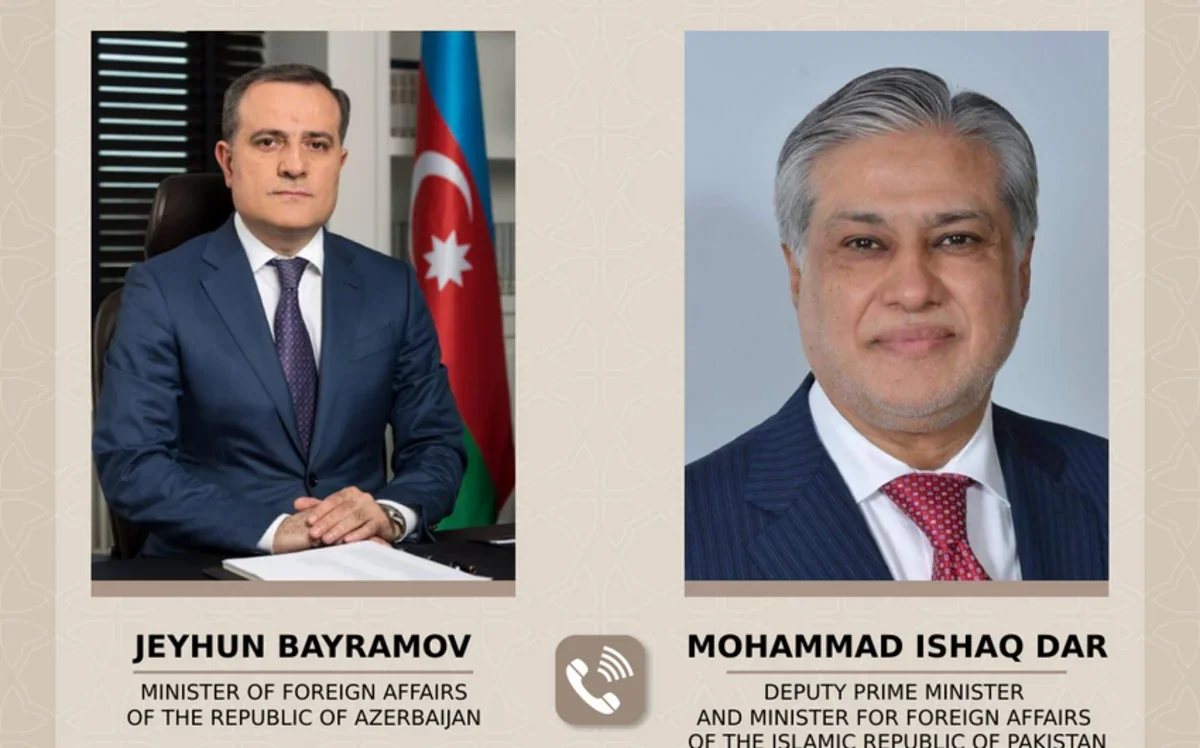 Ceyhun Bayramov Pakistanlı həmkarı ilə mühüm görüş keçirdi