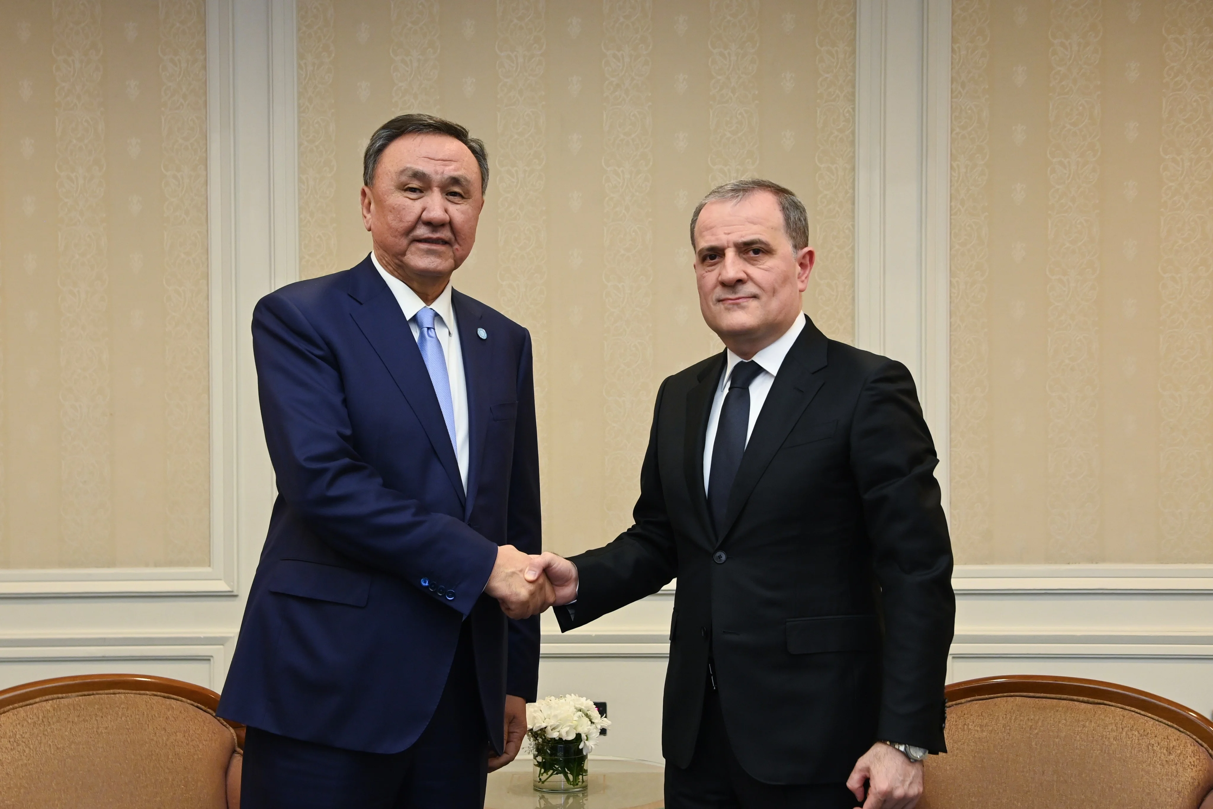 Ceyhun Bayramov TDT Baş katibi ilə İranın dron hücumlarını müzakirə edib