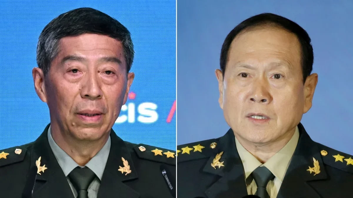 Two former Chinese defense ministers sentenced to death