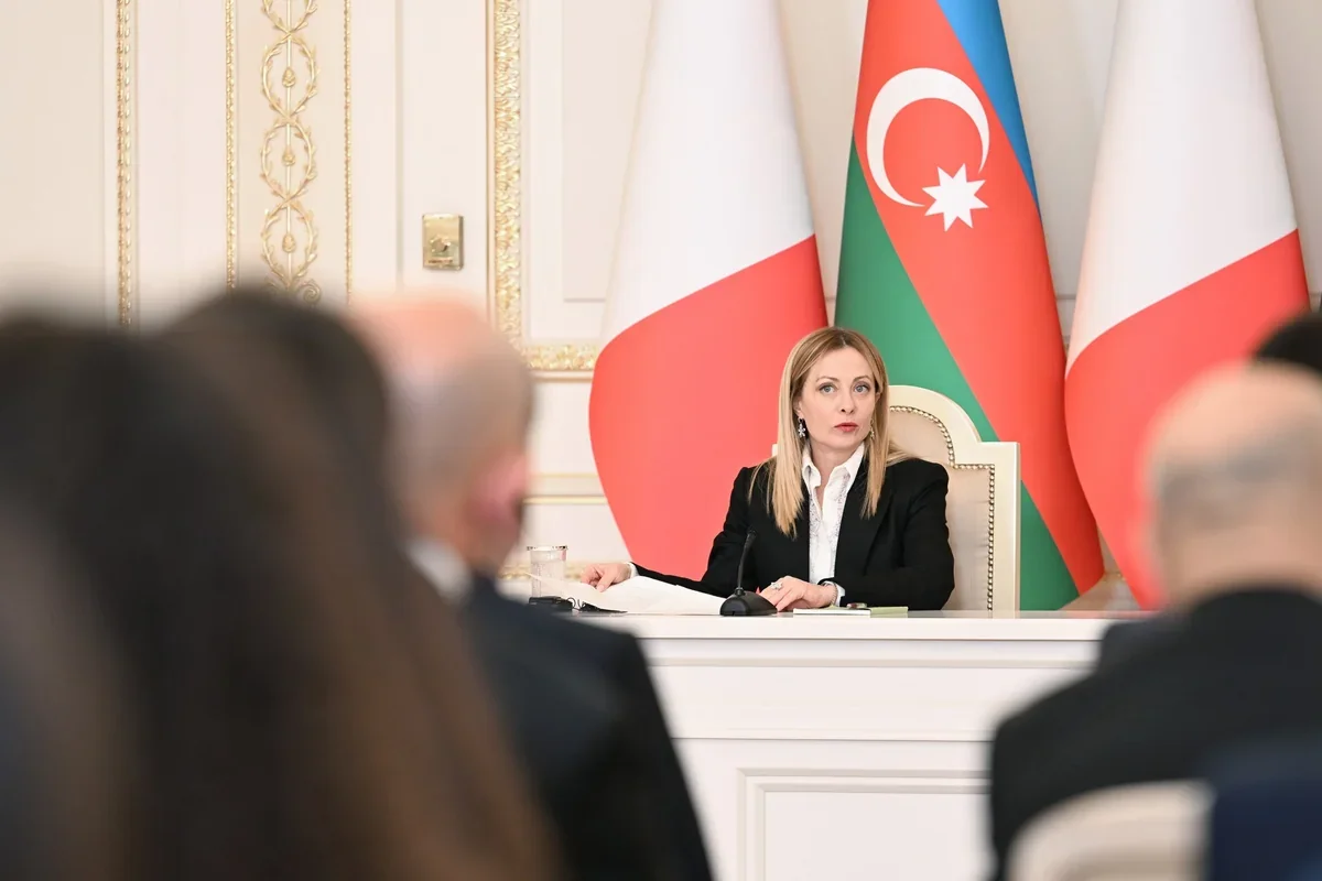 Corcia Meloni: İtaliya Bakı ilə uzunmüddətli əməkdaşlıq edəcək