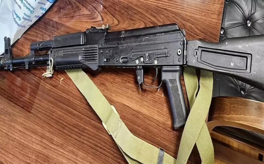 Tərtər sakinindən "Kalaşnikov" aşkarlanıb