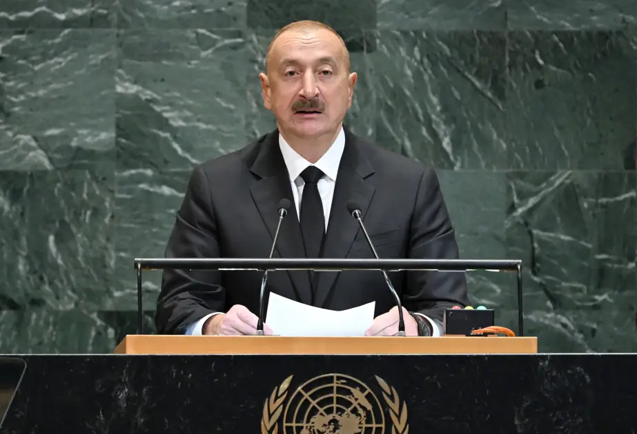 İlham Əliyev BMT Baş Assambleyasının 80-ci sessiyasında iştirakı ilə bağlı paylaşım edib