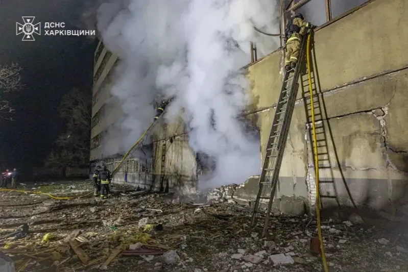 Rusiya və Ukrayna gecə qarşılıqlı zərbələr endiriblər