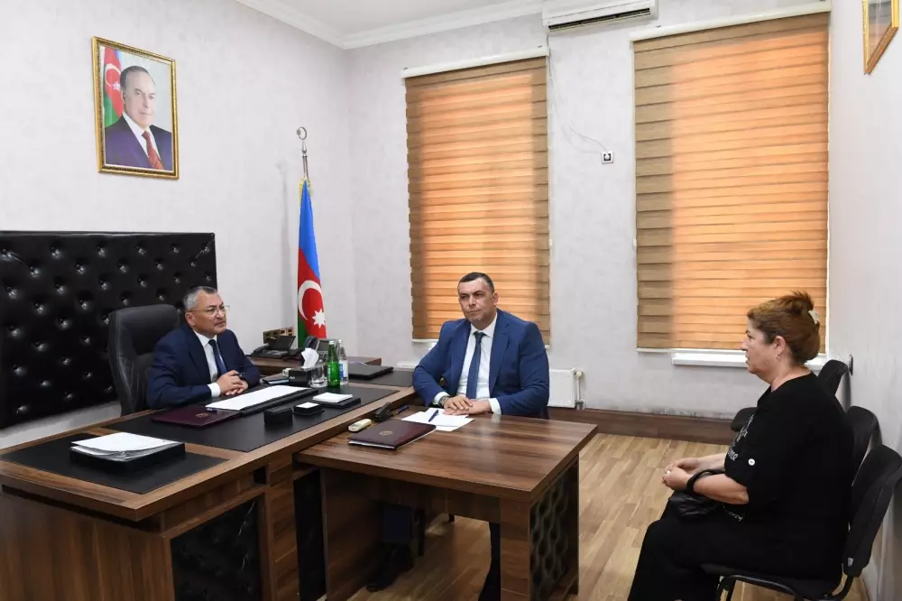 Keçmiş məcburi köçkünlərin müraciətləri dinlənilib