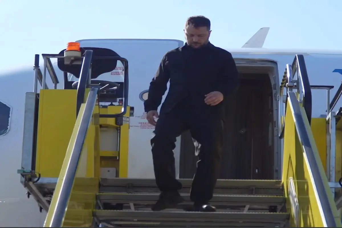 Zelenski Danimarkaya səfərə gedib