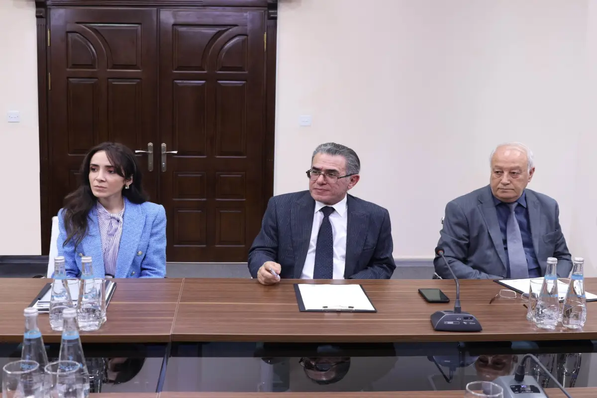 Türkiyənin bir qrup media nümayəndəsi ilə görüş keçirilib - FOTO