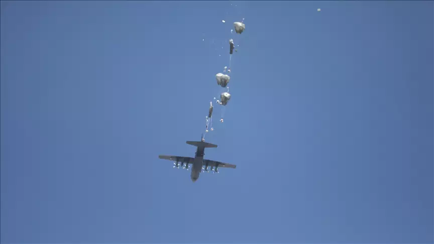 ABŞ Qəzzanın şimalına 8 tondan çox ərzaq yardımı göndərib