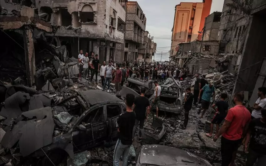 Qəzzada ölən fələstinlilərin sayı 3,3 mini keçib