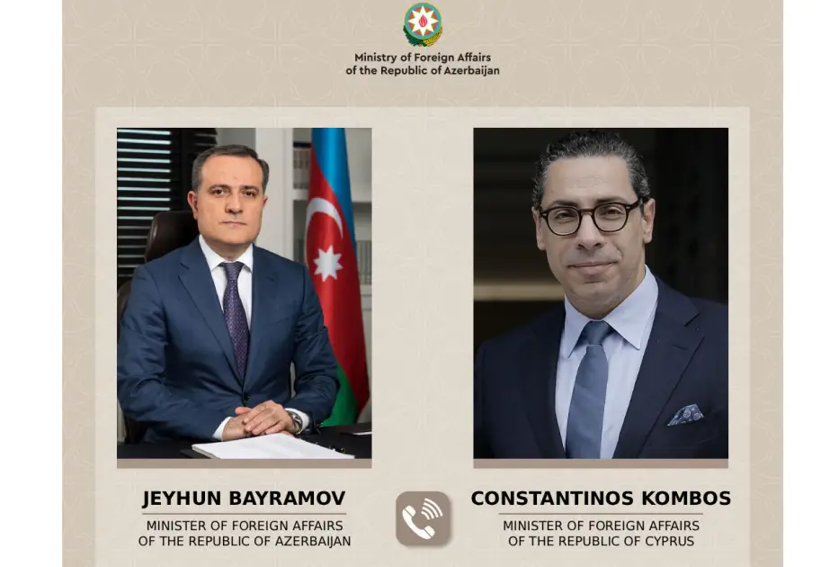 Azərbaycanın xarici işlər naziri kiprli həmkarı ilə regional məsələləri müzakirə edib