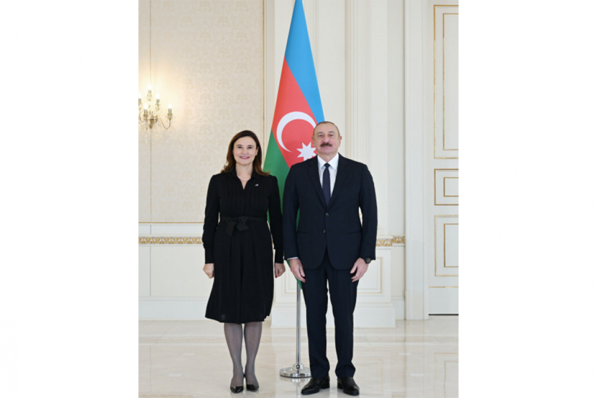 Prezident İlham Əliyev Aİ-nin yeni səfirinin etimadnaməsini qəbul edib