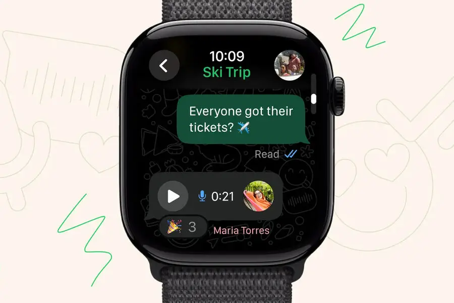 WhatsApp Apple Watch-a gəldi