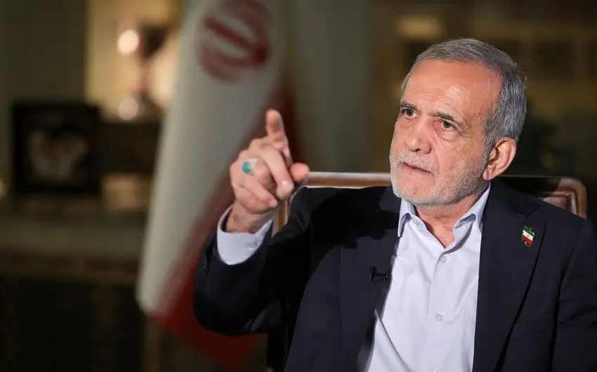 Pezeşkian Paşinyanı İrana səfərə dəvət edib