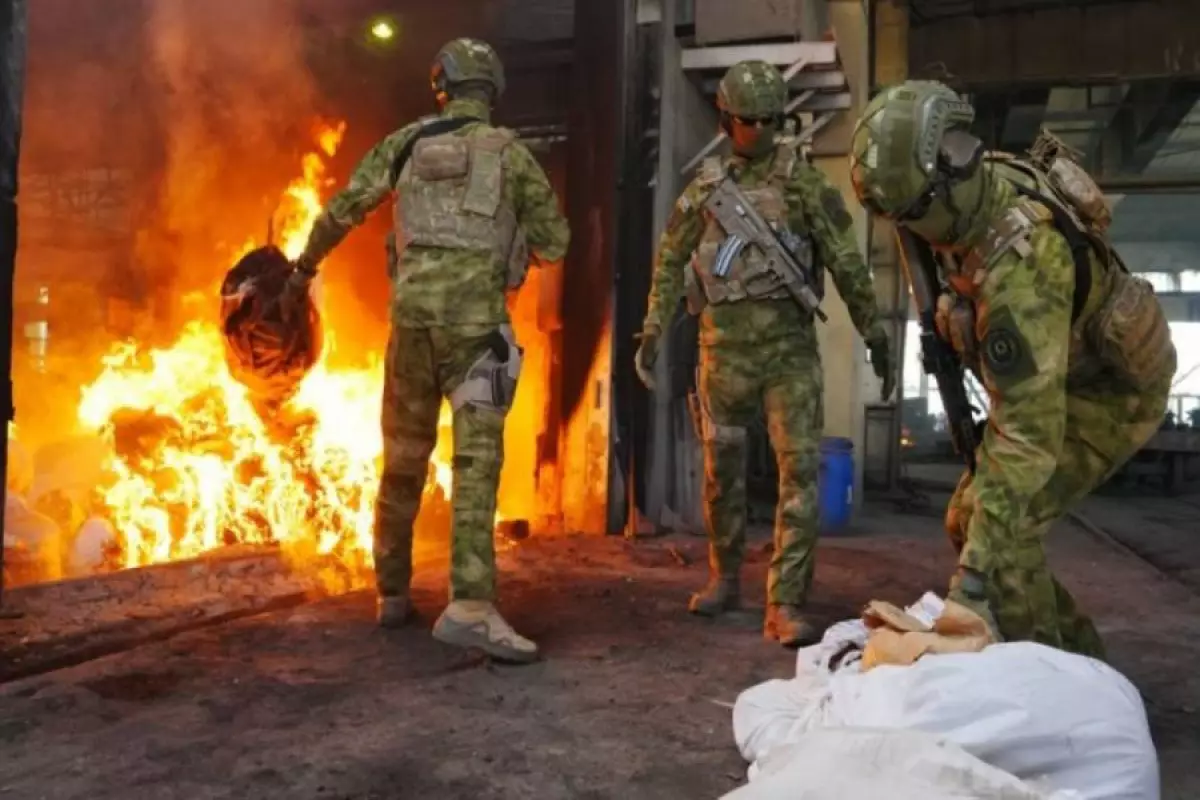 Bakıda 164 milyon manatlıq narkotik məhv edilib