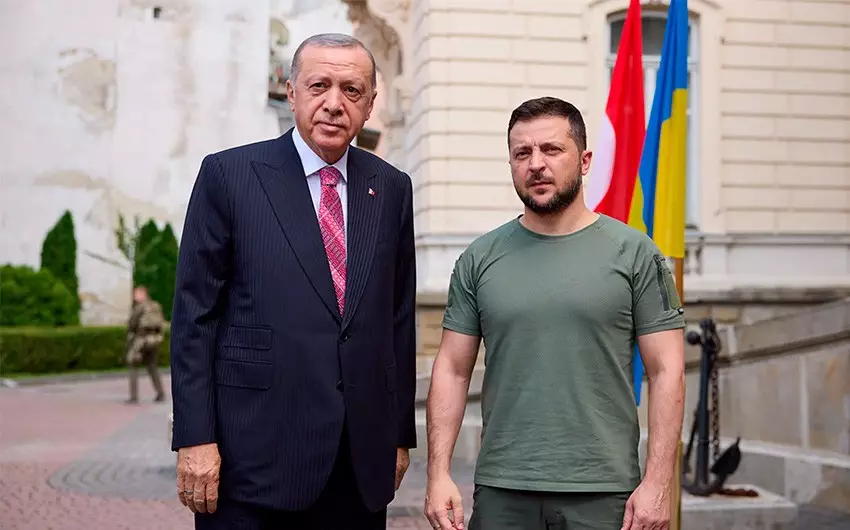 Ərdoğanla Zelenski arasında telefon danışığı olub