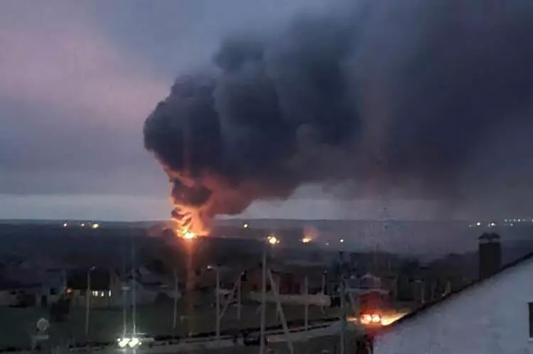 Ukrayna Rusiyanın Belqorod vilayətini 76 dəfə bomba atəşinə tutub