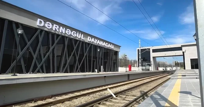 "Dərnəgül" dayanacağı istifadəyə verildi