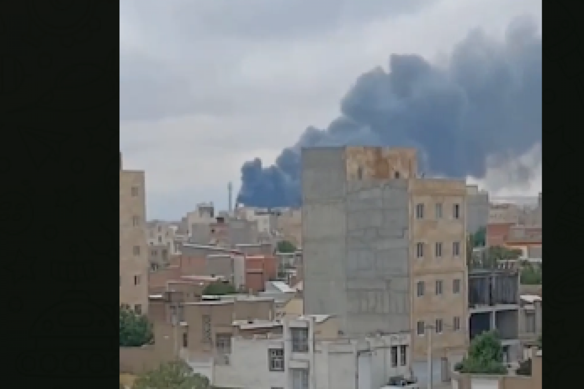 Ərdəbildə partlayışlar baş verib