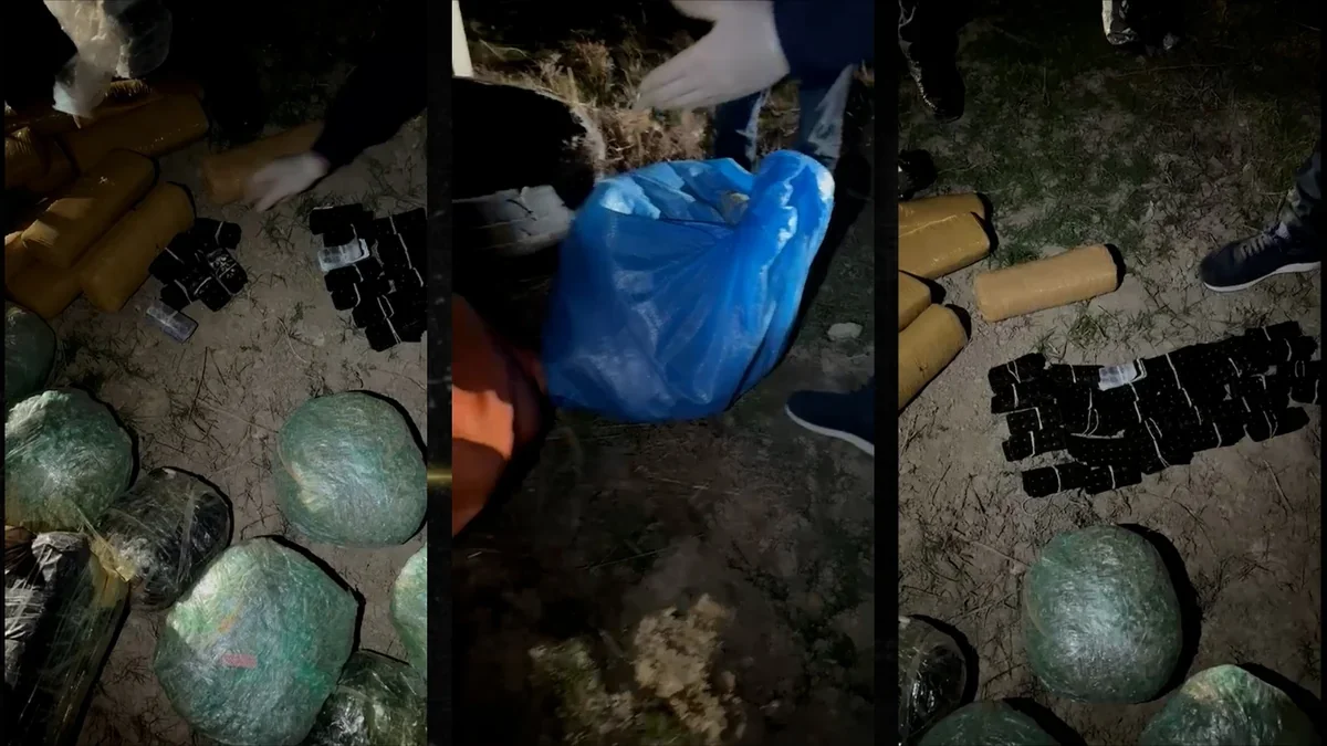 DİN Bakıda 51 kq narkotiklə İran kuryerini tutdu