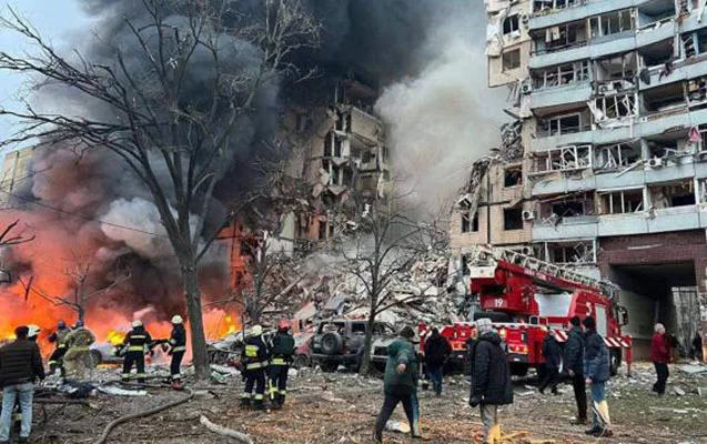 Four killed in Russian ballistic missile attack on Dnipro