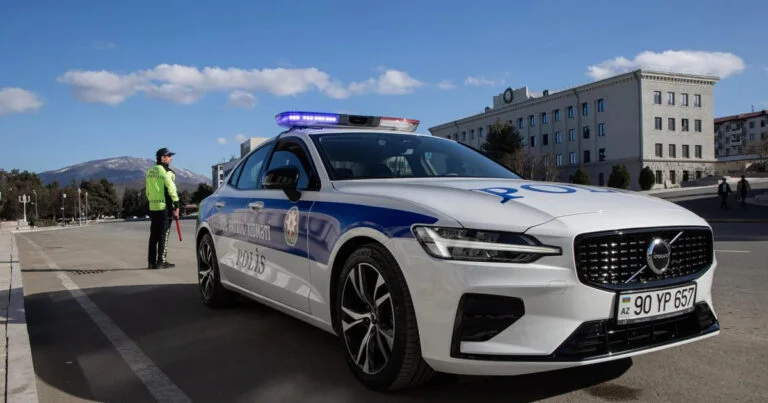 Azerbaijan traffic police issue weather warning to drivers