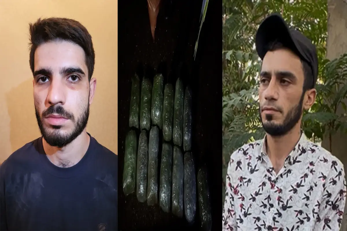 Yasamalda kuryerlərdə 31 kq narkotik aşkarlanıb