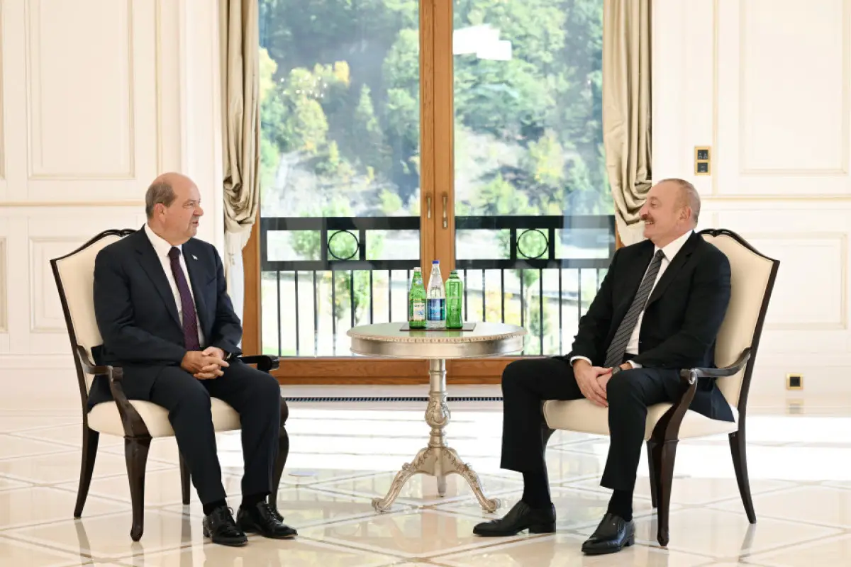 İlham Əliyev Ersin Tatarla görüşüb