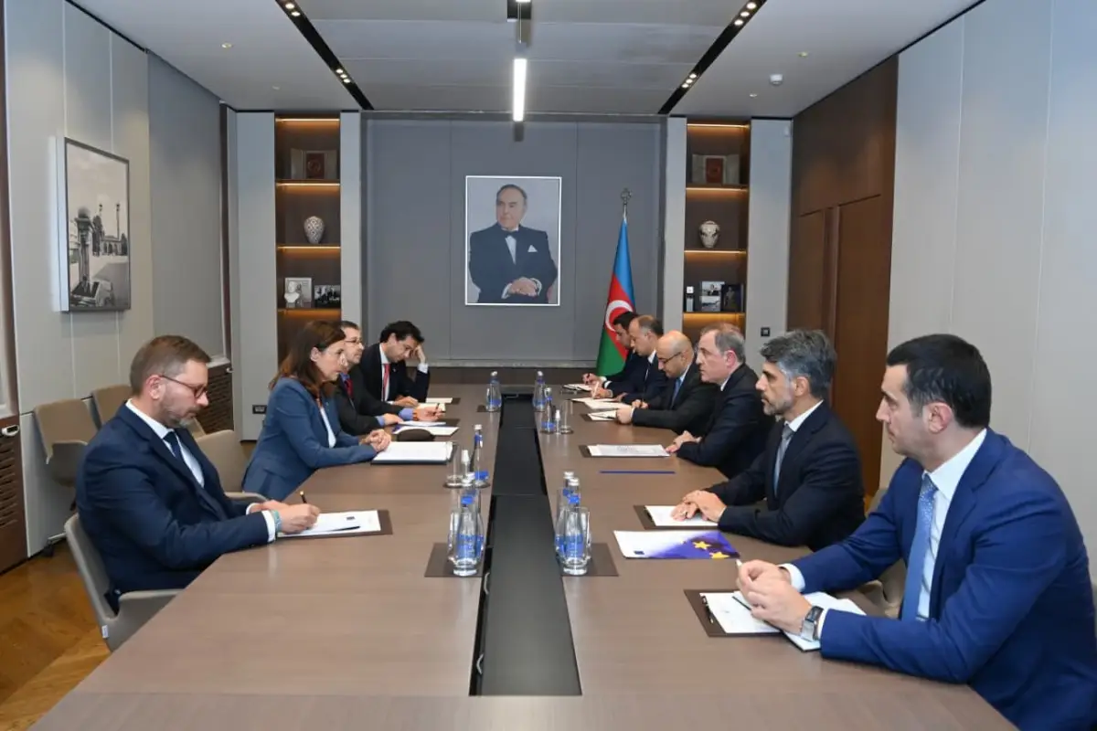 Ceyhun Bayramov Avropa İttifaqının yeni səfirini qəbul edib
