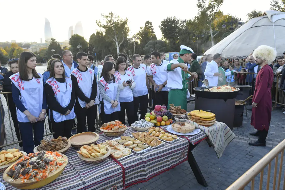 Bakı bulvarında Türkmənistan Milli Pavilyonunun açılışı olub