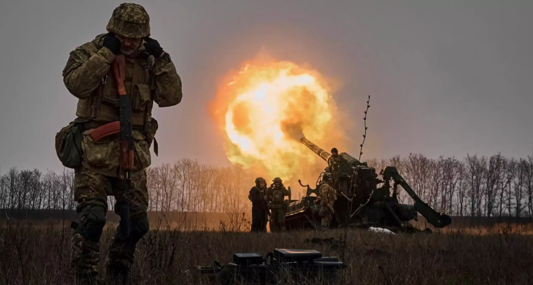 Rusiya qüvvələri Xerson vilayətində Ukraynanın iki silah anbarını məhv edib