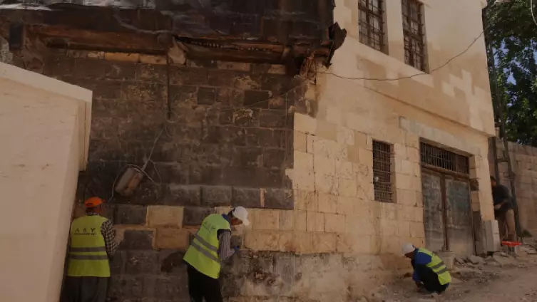 Zəlzələdən zərər çəkən Qaziantepdə tarixi yerlər bərpa edilib