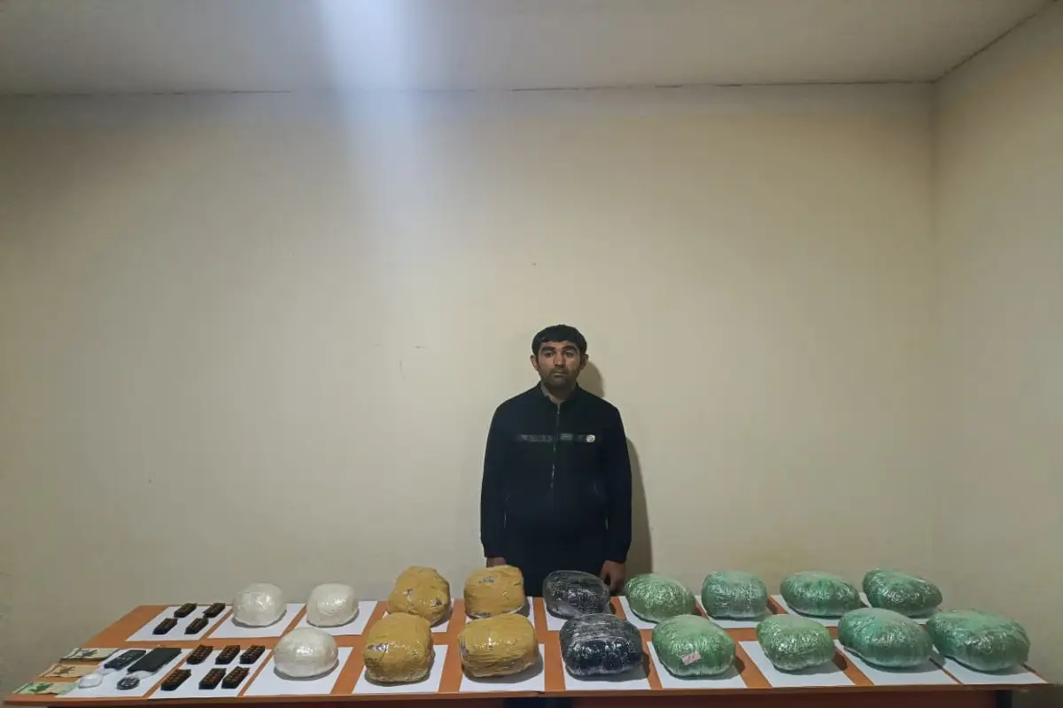 İrandan Azərbaycana PUA ilə narkotik keçirilməsinin qarşısı alınıb- FOTO