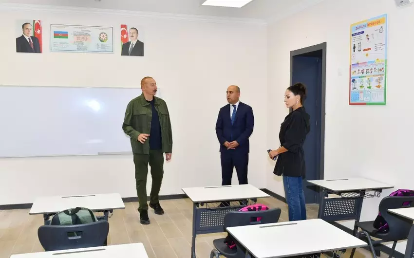 Laçın rayon 2 nömrəli tam orta məktəbi əsaslı təmirdən sonra istifadəyə verilib