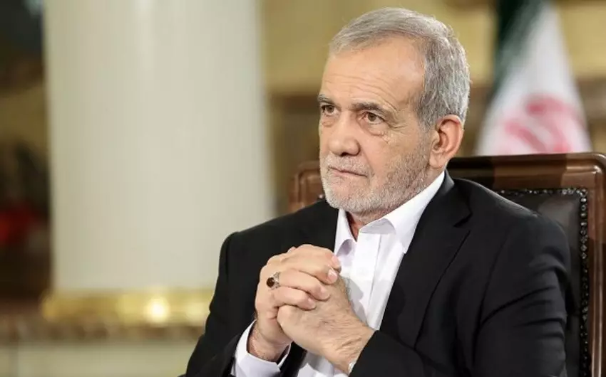 Məsud Pezeşkian Azərbaycan Prezidentinə təşəkkür edib