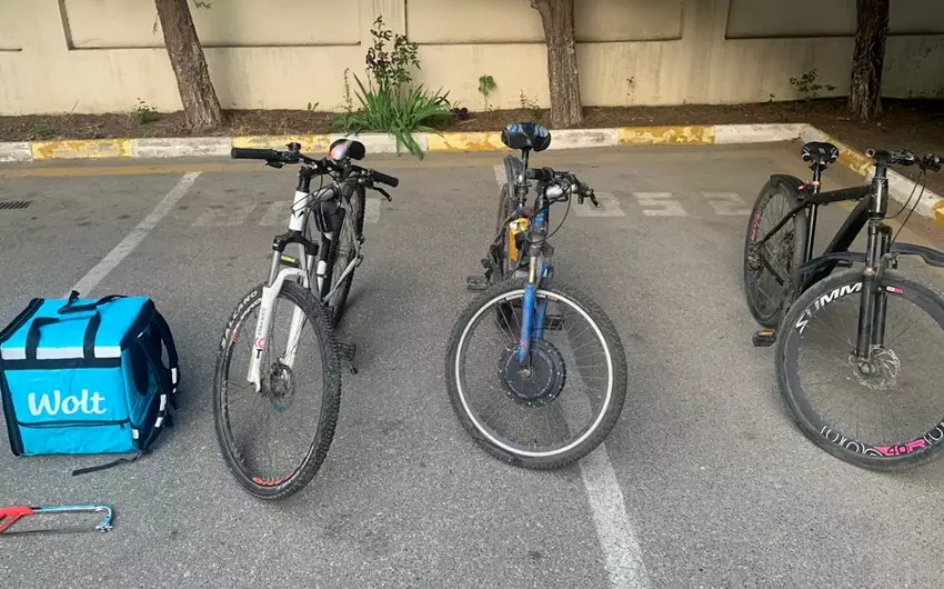 Bakıda velosiped oğrusu saxlanılıb