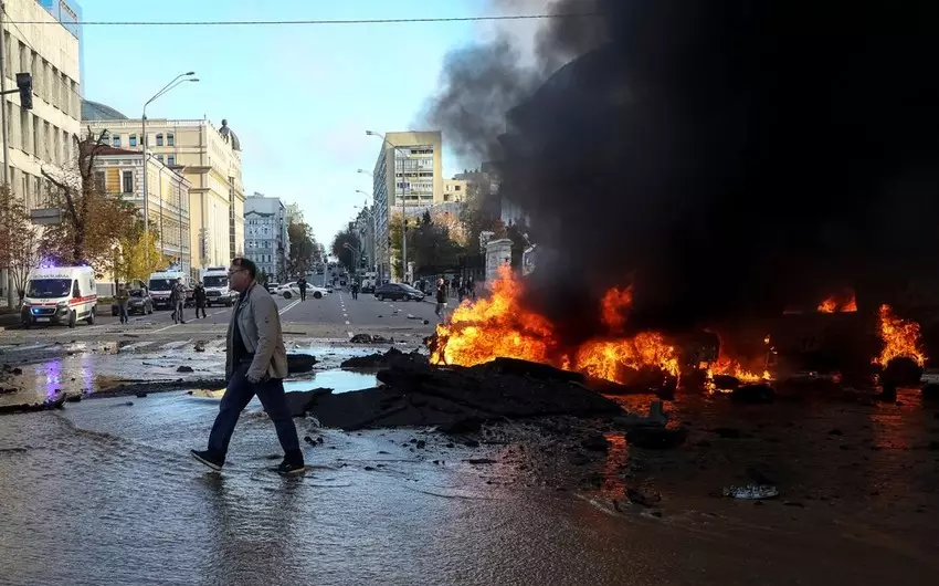 Kütləvi raket hücumu nəticəsində Odessada 3 nəfər ölüb, 15 nəfər yaralanıb