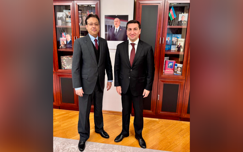 Hikmət Hacıyev Pakistanın səfirini qəbul edib