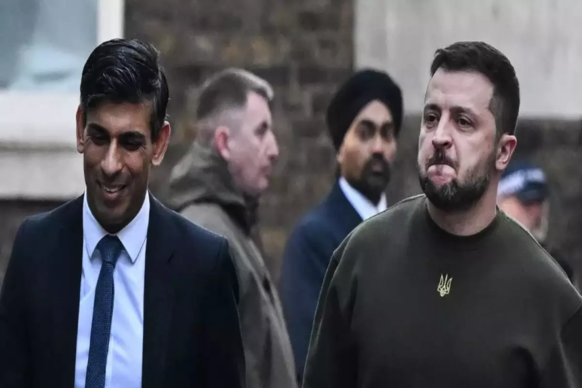 Zelenski bu gün Londona gedəcək