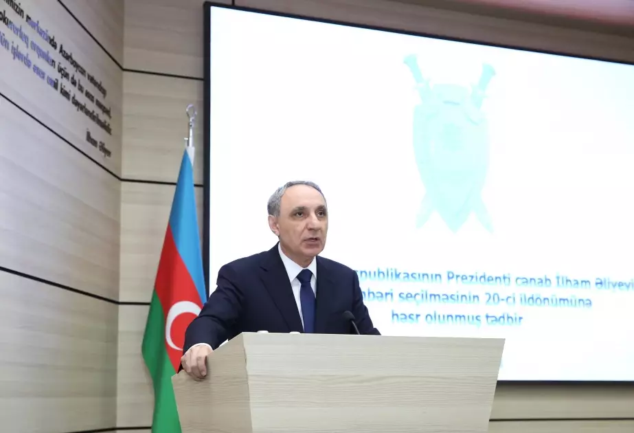 Prezidentin 20 illik fəaliyyəti dövründə 53 prokurorluq işçisi ali rütbəyə layiq görülüb