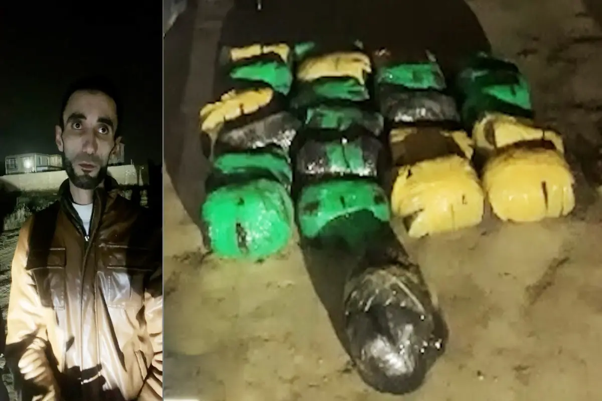 Keçmiş məhkum 22 kq narkotiklə saxlanılıb