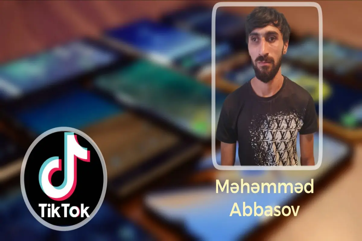 “TikTok”da ucuz telefon satışı adı altında dələduzluq edən şəxs saxlanılıb