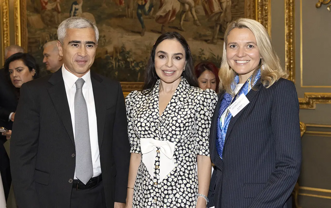Leyla Əliyeva Londonda yüksəksəviyyəli iqlim dialoqunda iştirak edib