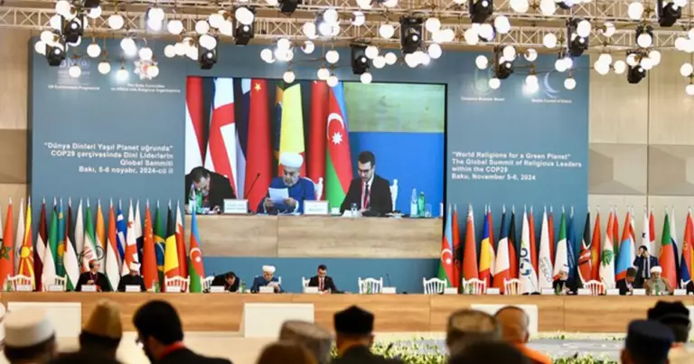 Dini Liderlərin Qlobal Sammitinin Bakı Bəyannaməsi qəbul edilib