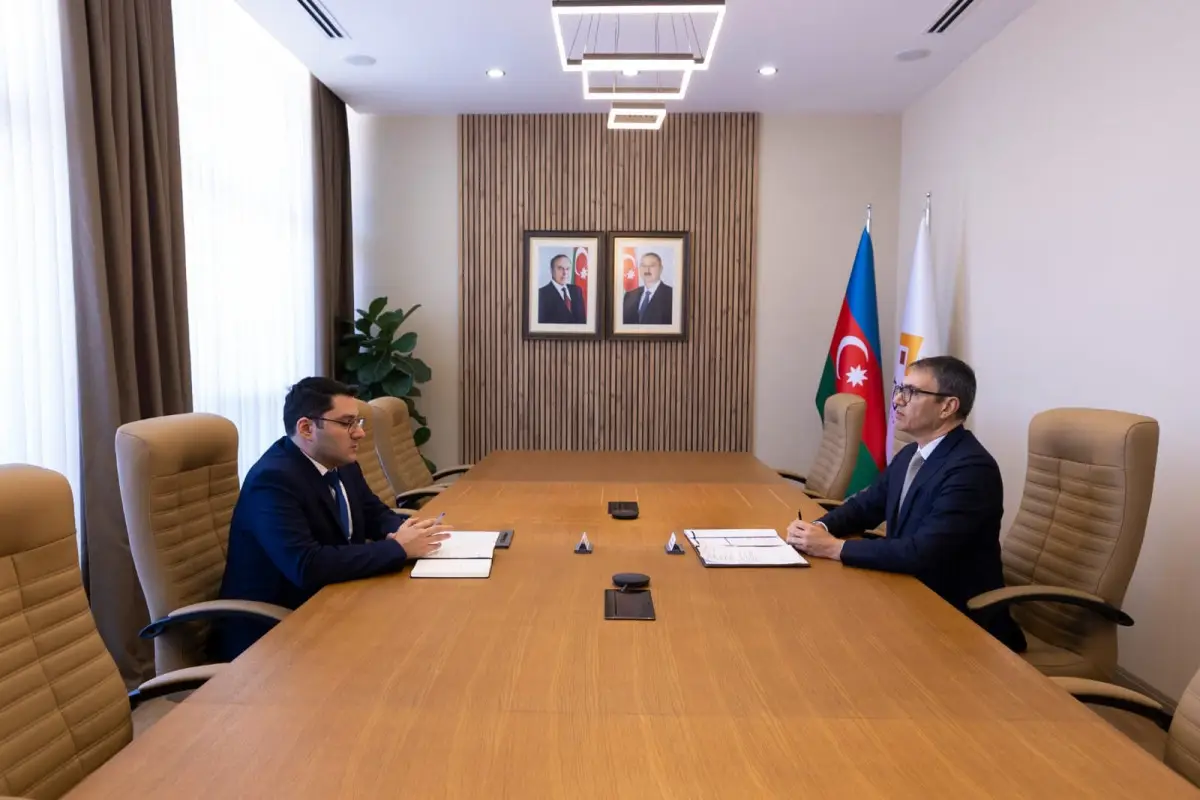 Zakir İbrahimov 4-cü “Yüksəliş” müsabiqəsinin qalibləri ilə görüşüb