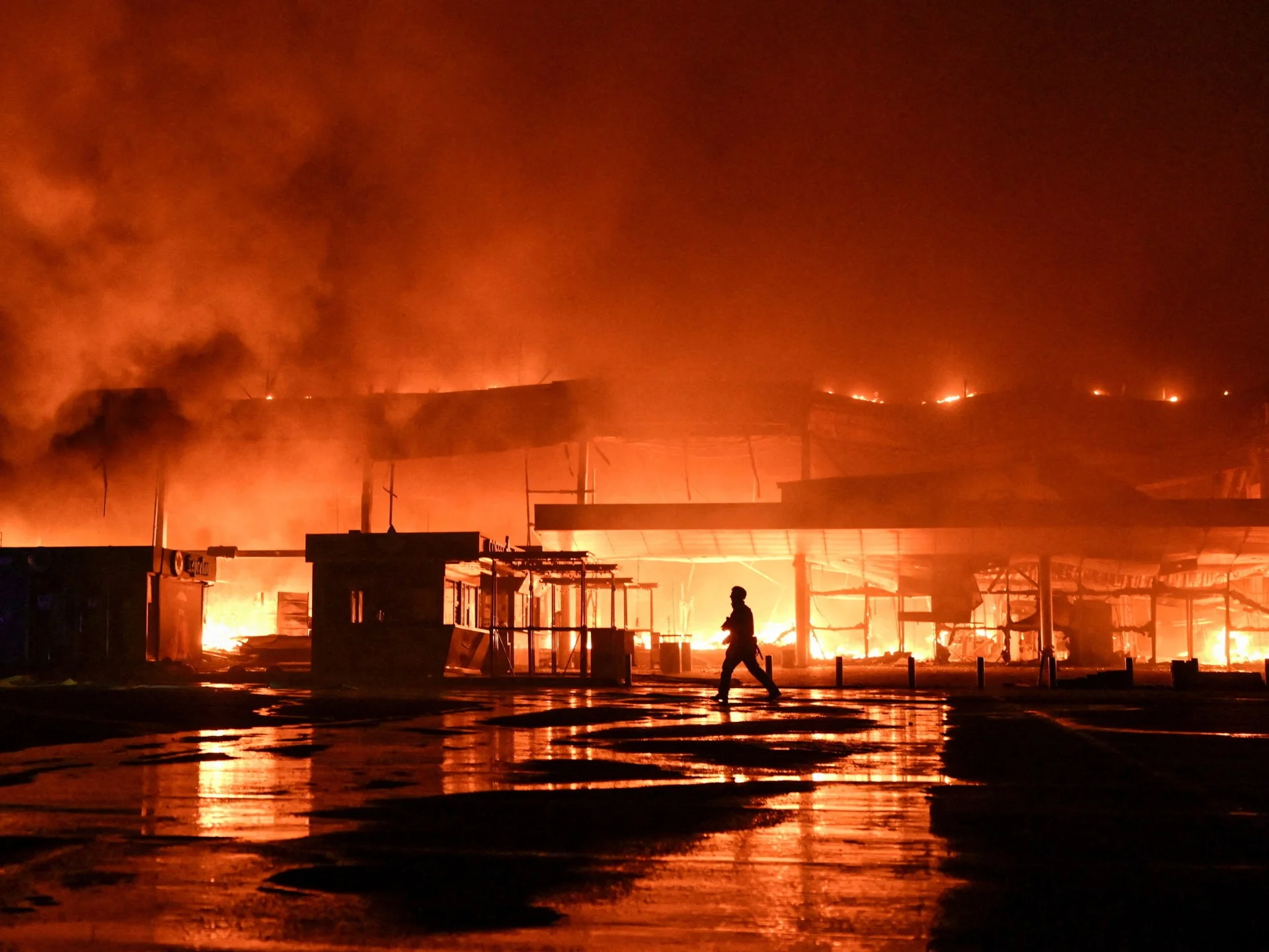 Eight killed in Russian attacks across Ukraine as Black Sea vessels targeted